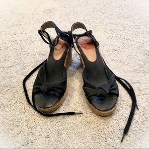 Black Platform Espadrilles